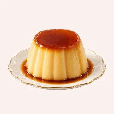 Caramel pudding