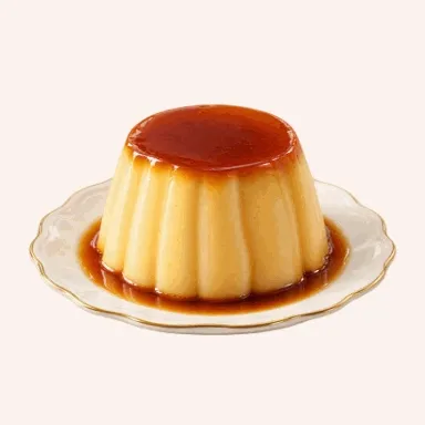 Caramel pudding