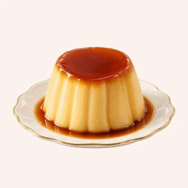 Caramel pudding